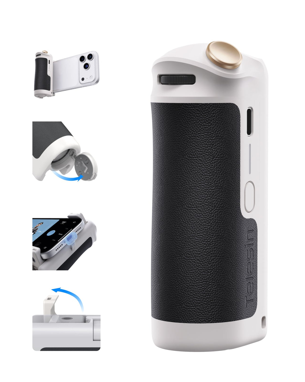 Telesin 3-in-1 Charging Camera Grip