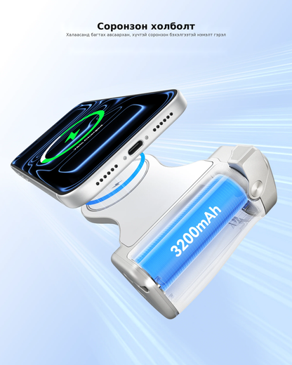 Telesin Magnetic Pro Shot Imaging Camera Grip