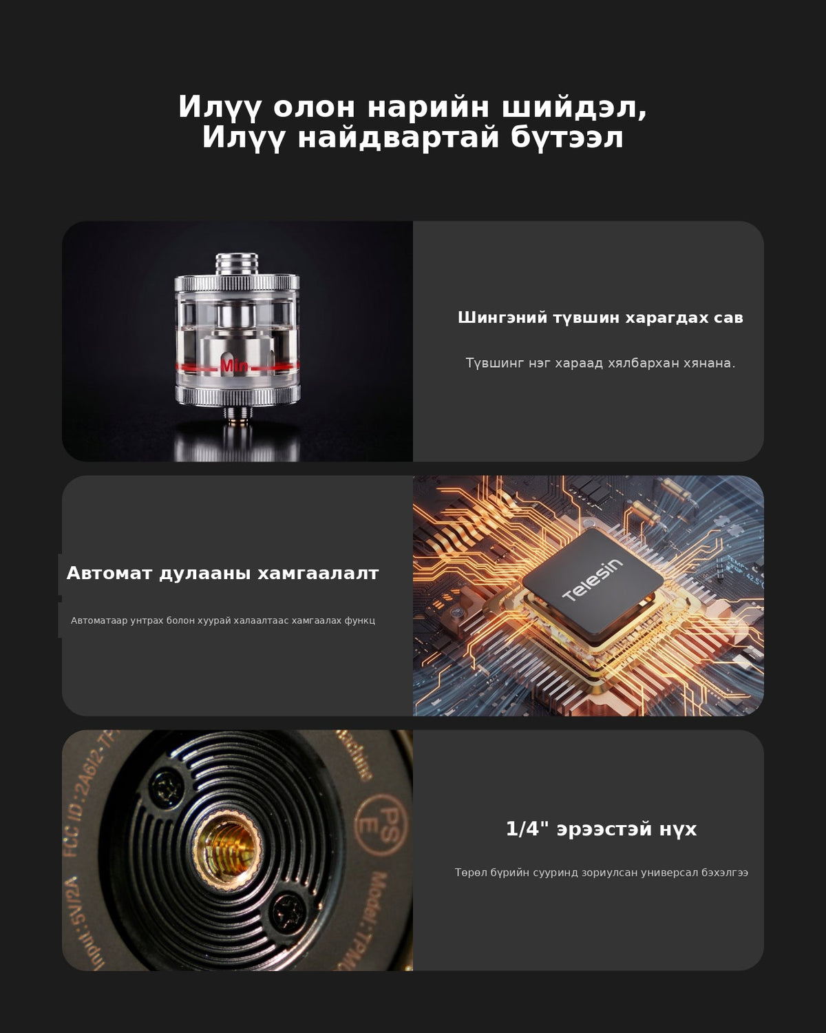 Telesin C40 Fog Machine Pro