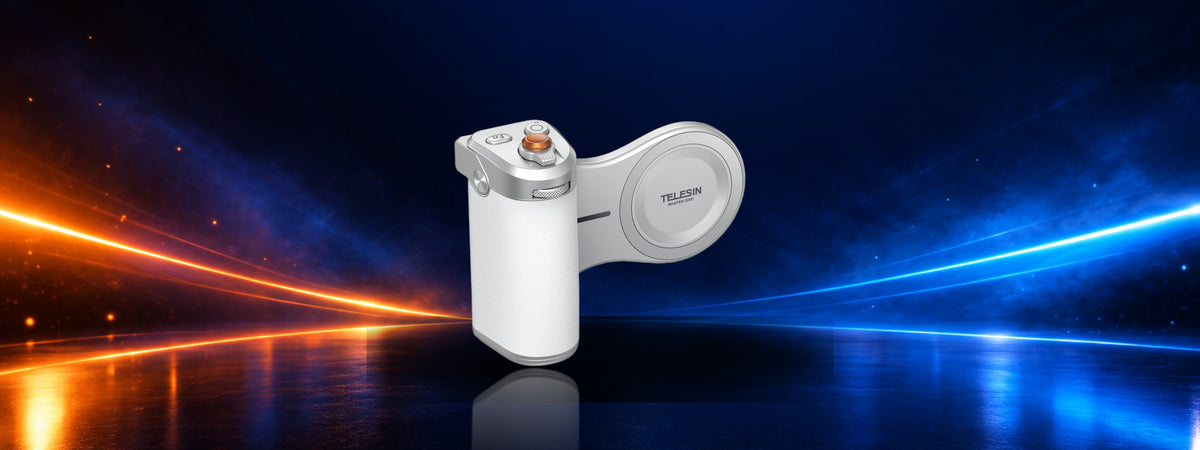 Telesin Magnetic Pro Shot Imaging Camera Grip