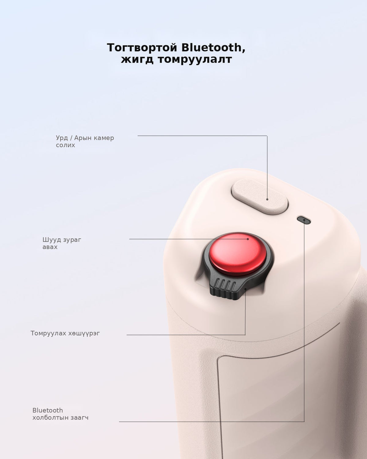 Fun Shot Grip with Fill Light — онцлог 6